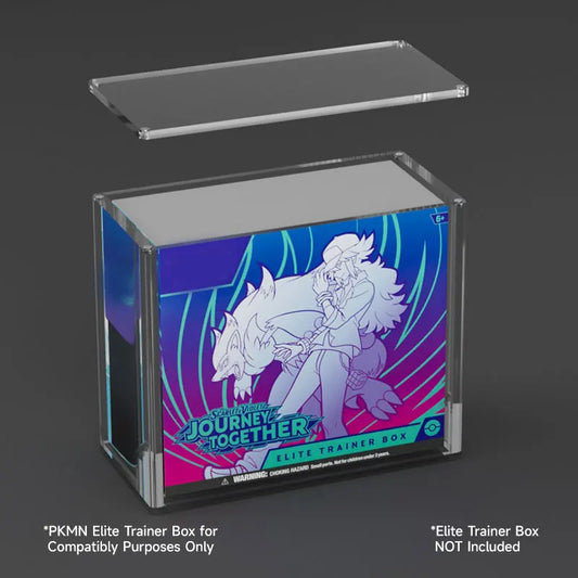 Magnetic Acrylic Display Case for Elite Trainer Boxes (ETB)