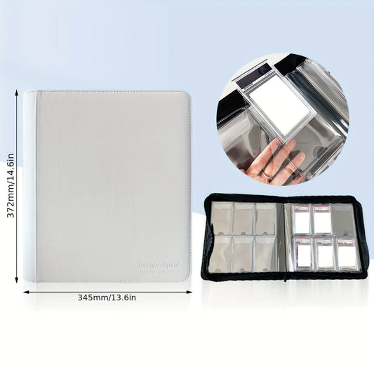 Paragon Graded Card Binder – Zippered Protective Album (2×2 & 3×3 Variants)